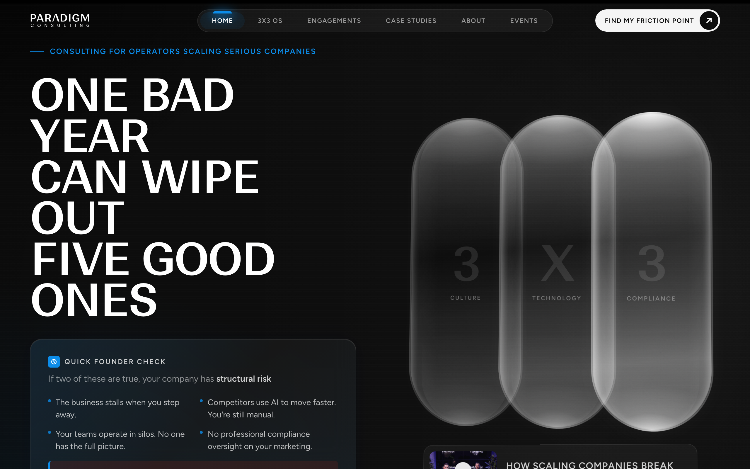 Paradigm Consulting — built with Claude Code